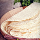 Tortilla Harina Blanca 10" Congelada - Empaque en Bolsa con 12 Unidades