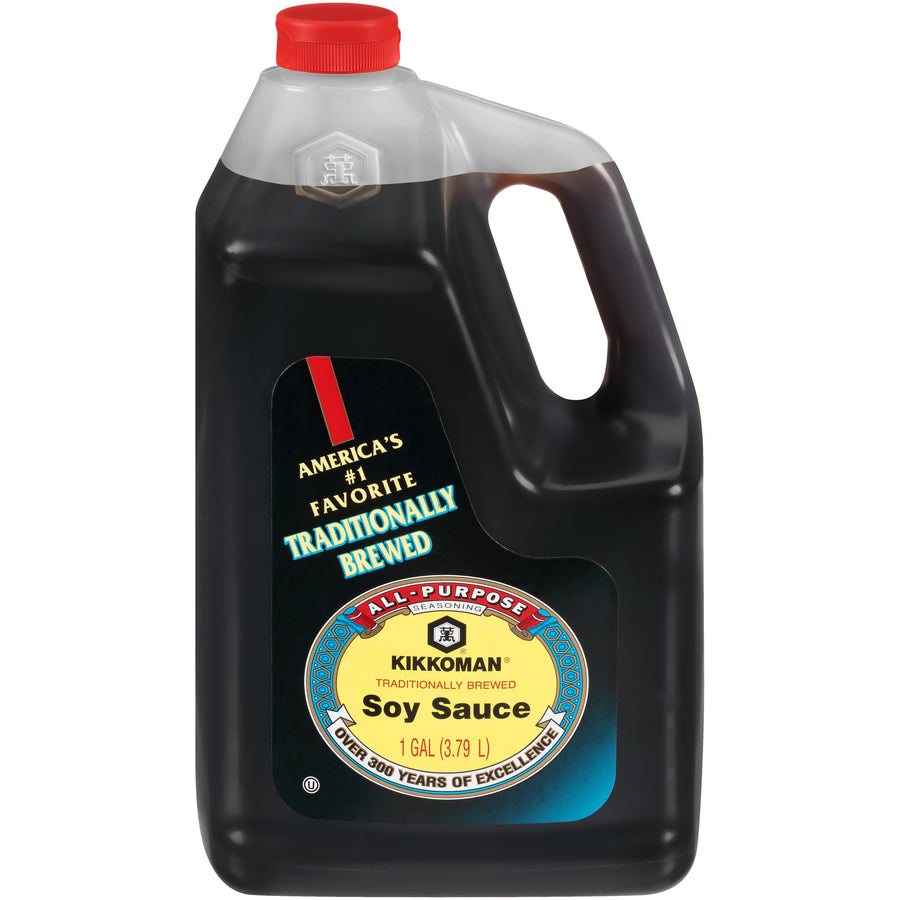 Salsa Soya Kikkoman - Garrafa plastica de 1 gl