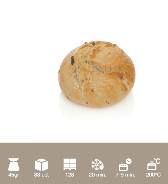 Gourmet Olivas BERLYS - Caja de 38 unidades de 45 grs x unidad