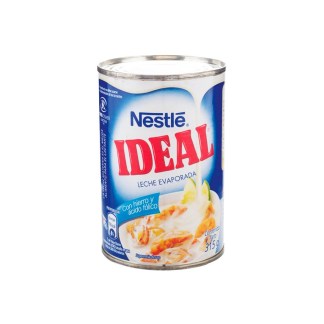 Leche Evaporada Ideal Nestle - Lata de 315 gr UN