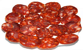 Loncheado Chorizo Iberico Cebo DERAZA- Caja de 20 unidades de 100 grs cada empaque