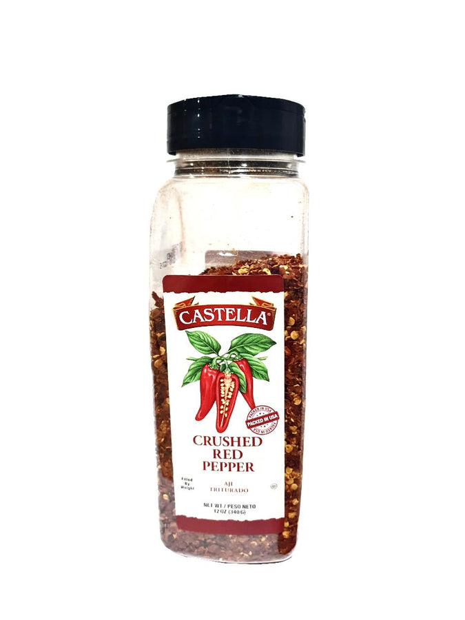 Especia Pimienta Roja Crushed Castella - Pote de 12 oz