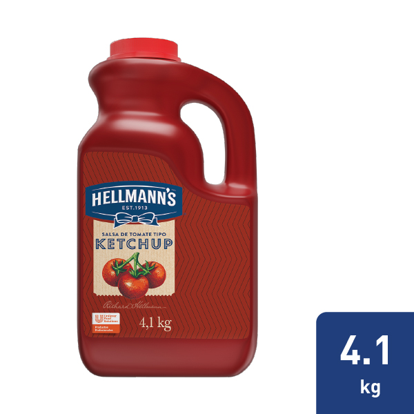 Ketchup Hellmanns - Garrafa de 4.1 kgs