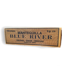 Mantequilla Blue River en porción - Caja de 108 unidades de 9 grs c/u