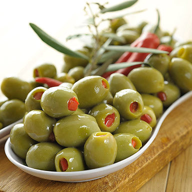 Aceituna Verde  Rellena con Pimentón