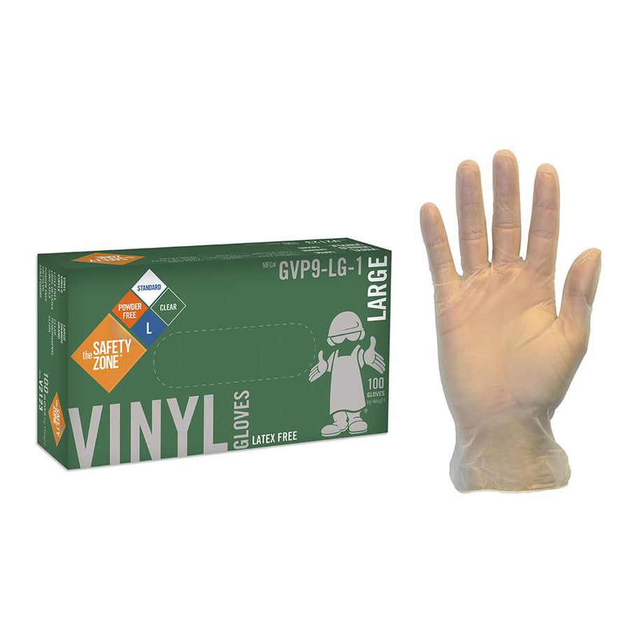 Guante Vinil Talla L - Caja con 100 un