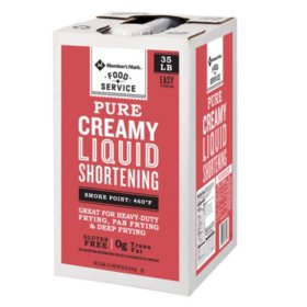 Aceite Creamy Liquid Shortening Members Marks - Tanque Plástico 35 lbs