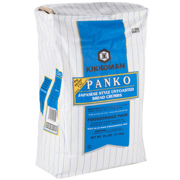 Bread Crum Panko Kikkoman - Bolsa de 25 lbs