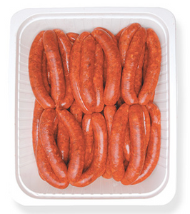 Longaniza Iberica Roja (Parrillero) DERAZA - Caja con 12 Empaques cada empaque de 400 grs