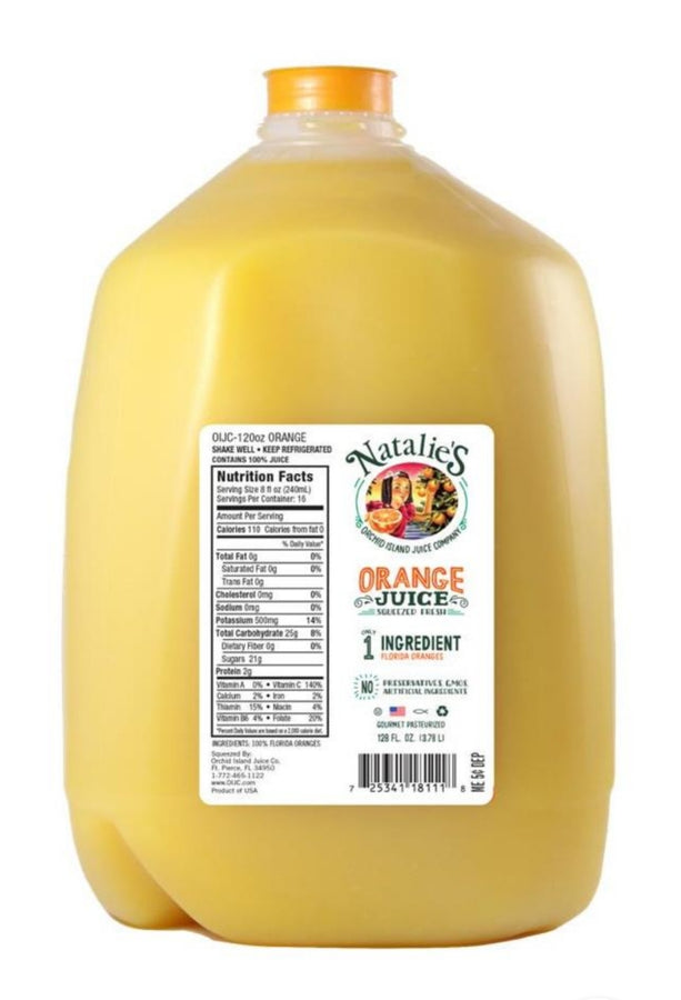 Jugo de Naranja Natalie's - Garrafa Plástica 1 gl