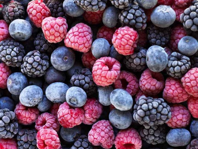 Fruta Mix de Berries  IQF Congelada - Bolsa de 2.5 kgs