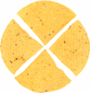 Tortilla Chip Corn - Cut 1/4 Congelada - Empaque en Bolsa con 135 Unidades